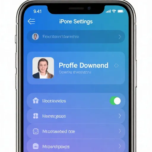 iOS设置界面指引